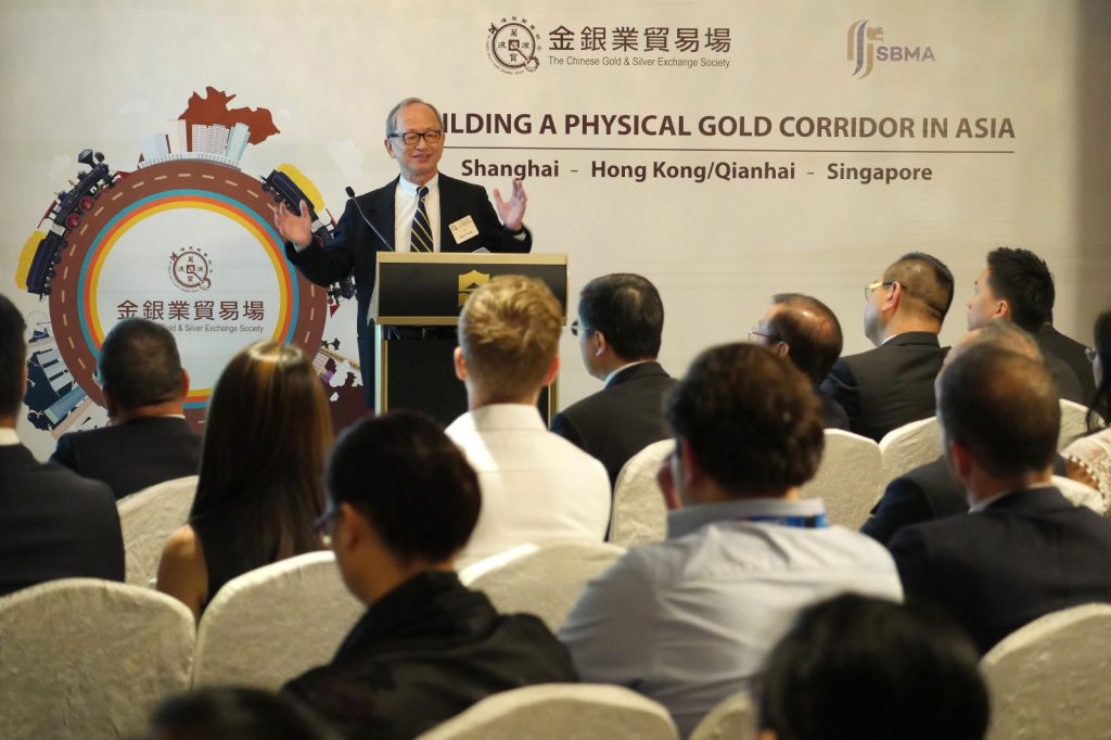 SBMA CEO Albert Cheng speaking at the CGSE workshop.