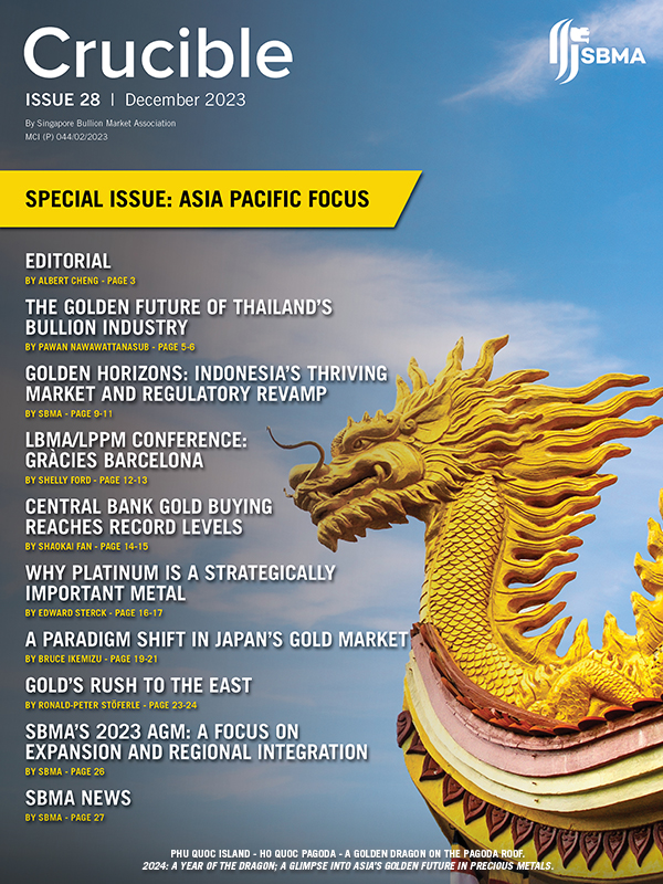 SBMA Crucible 2023 Issue 28 cover publication