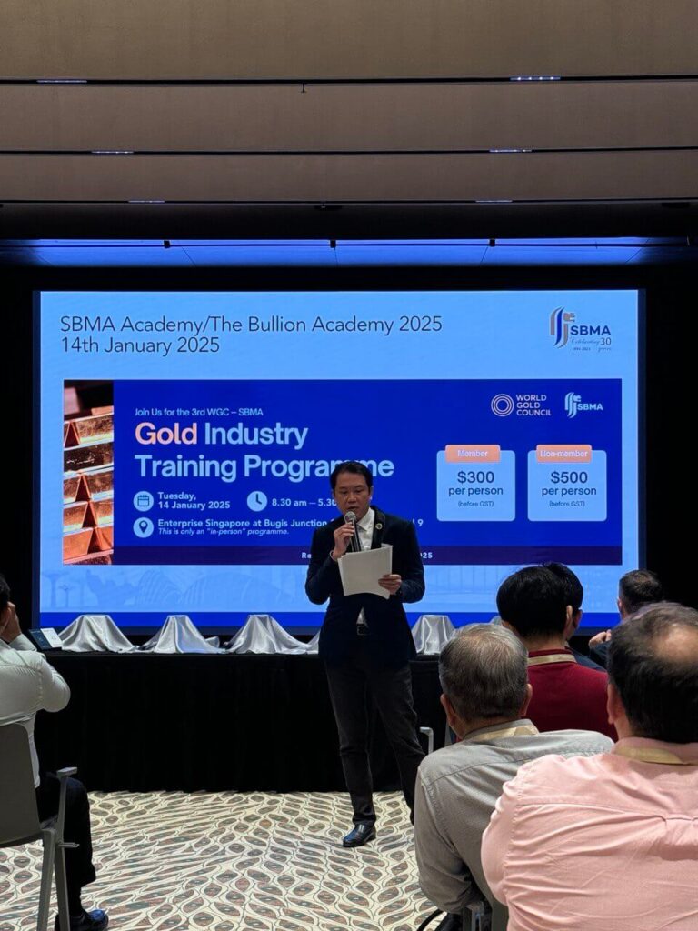 Singapore Bullion Market Association - SBMA Annual General Meeting 2024