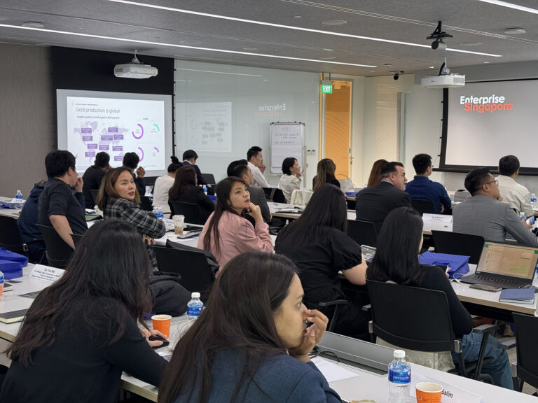 Singapore Bullion Market Association Certificate Presentation